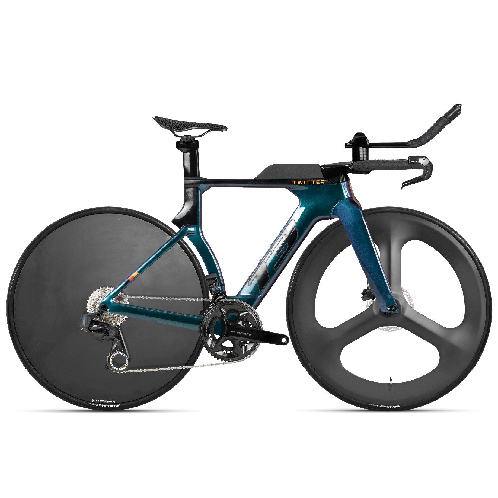 Triathlon T3 Wheeltop Wireless Electric 24S Carbon Road Bike