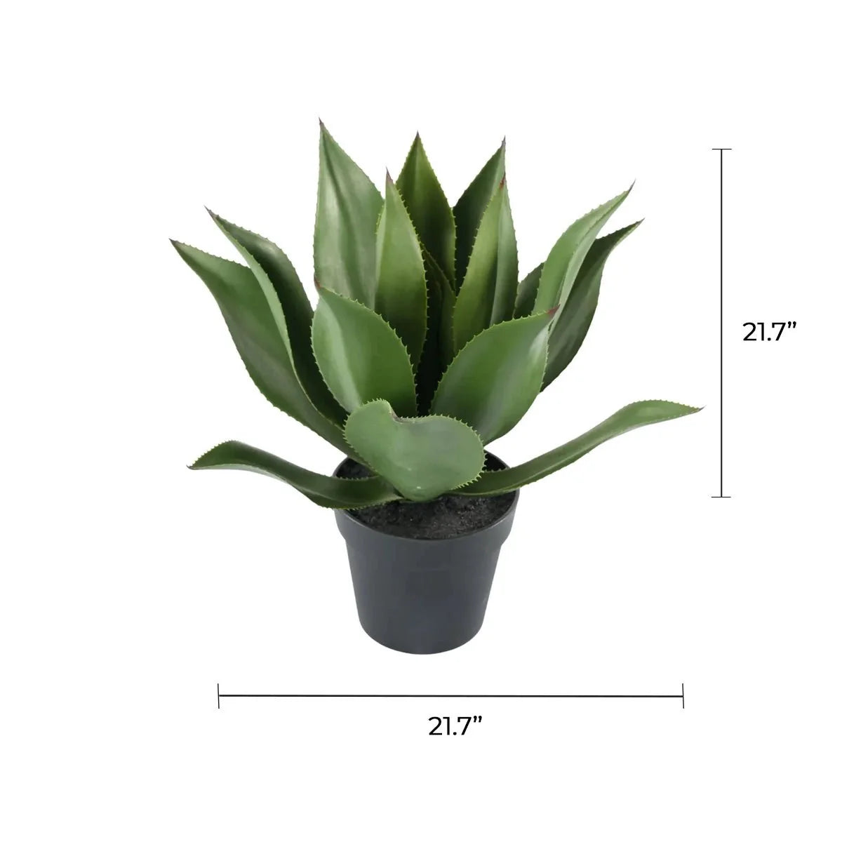 Agave Artificial Tree 21.7in – UV Resistant-1
