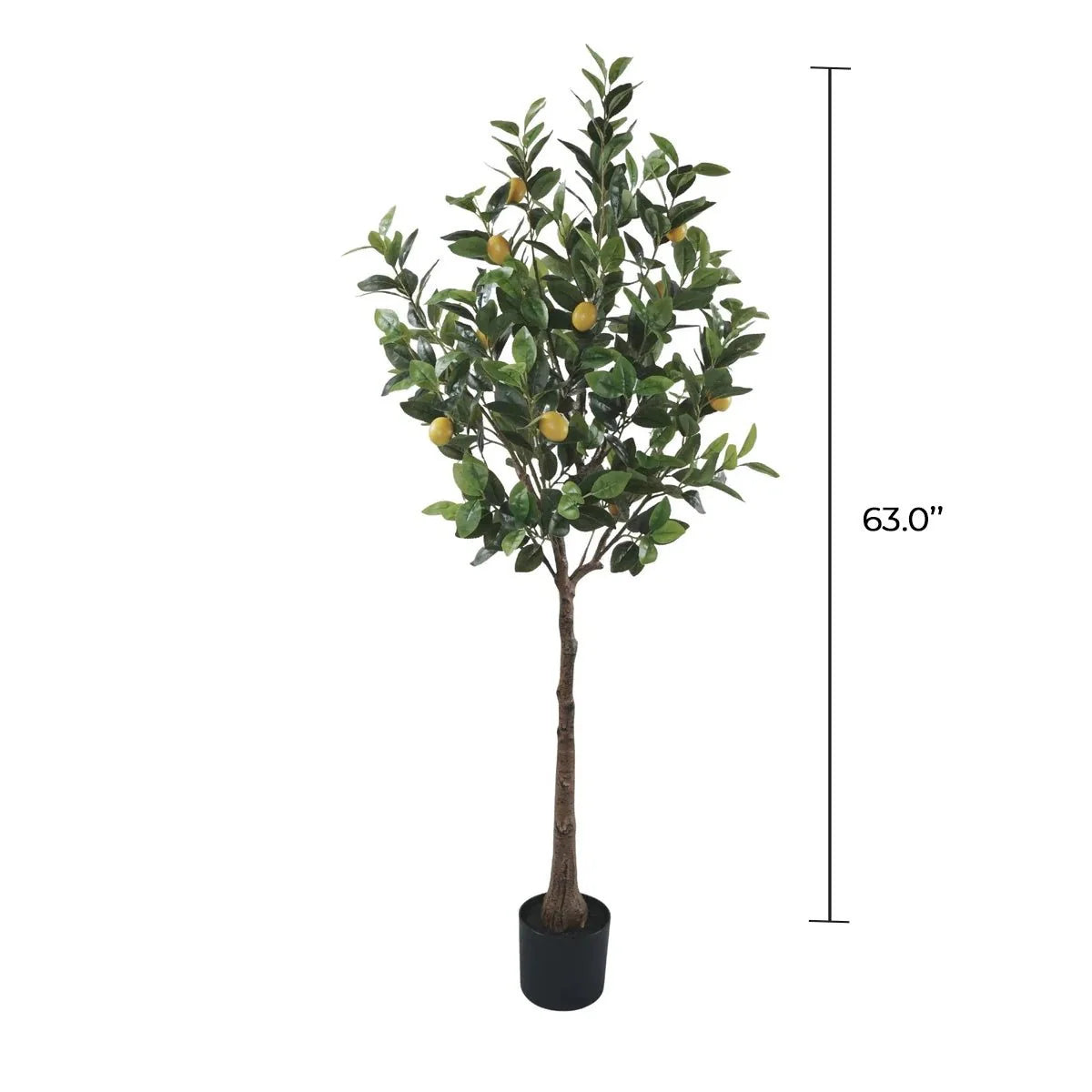Lemon Artificial Tree 63.0in-1