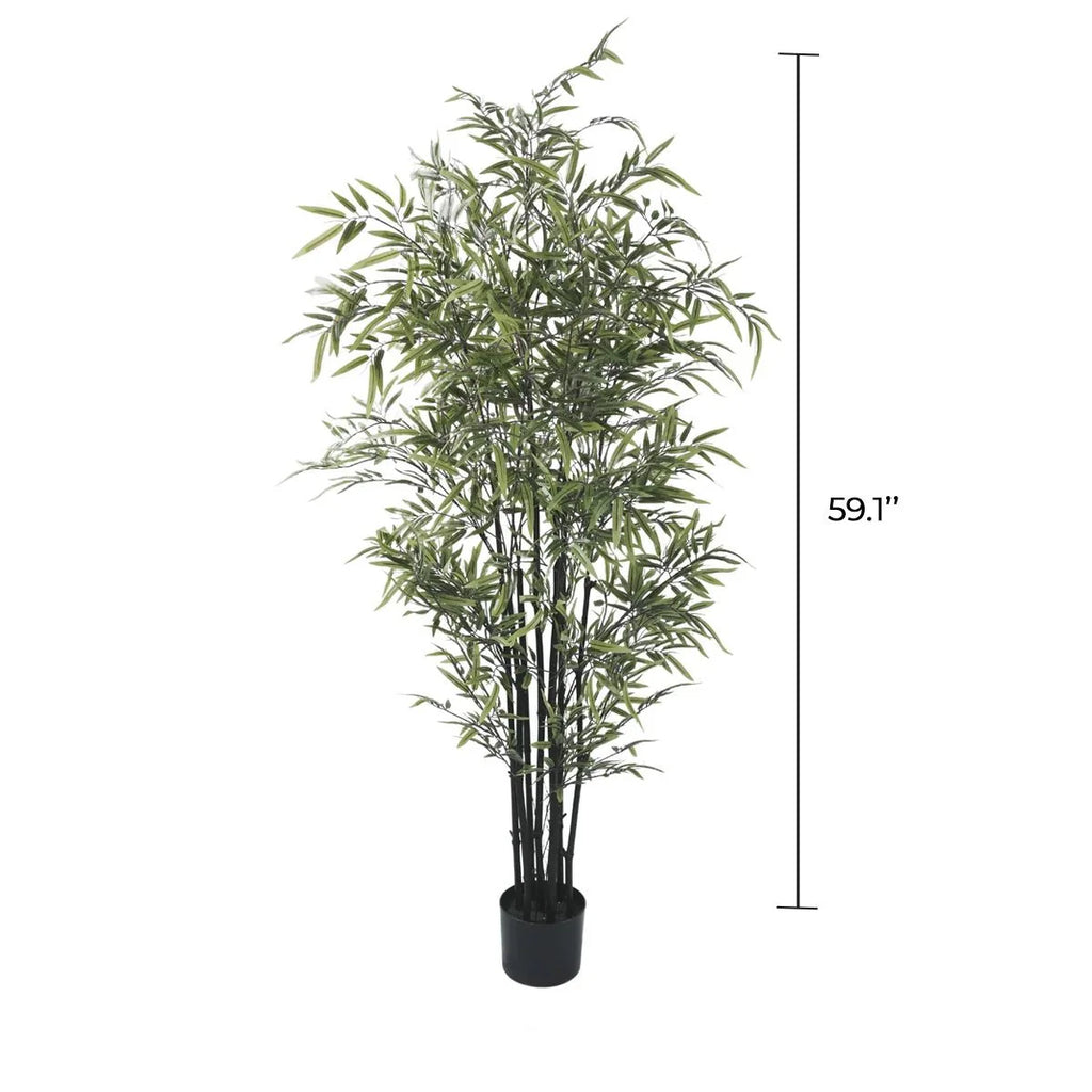 Black Bamboo Artificial Tree 59.1in-1