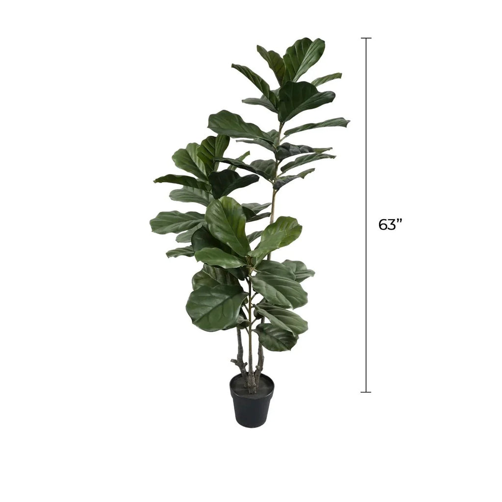 Fiddle Leaf Artificial Tree 63.0in – UV Resistant-1