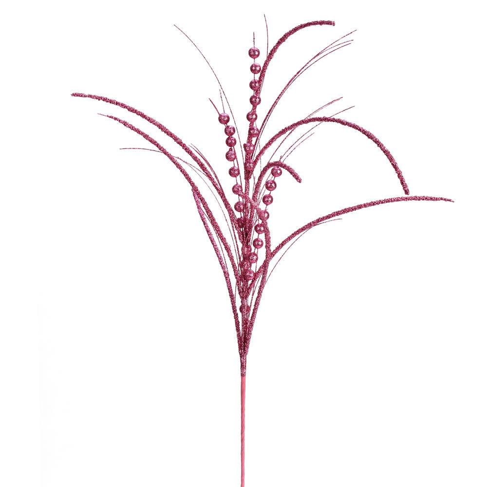 29" Mauve Glitter Harvest Artificial Christmas Spray