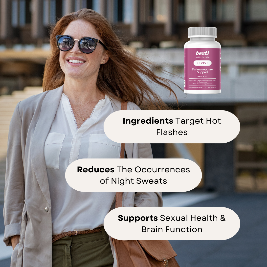 REVIVE: Triple Maca Supplement for Hot Flashes & Night Sweats-1