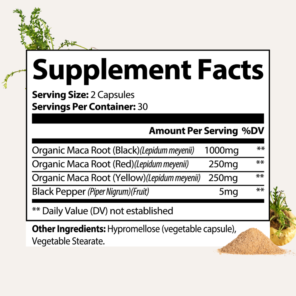 REVIVE: Triple Maca Supplement for Hot Flashes & Night Sweats-4