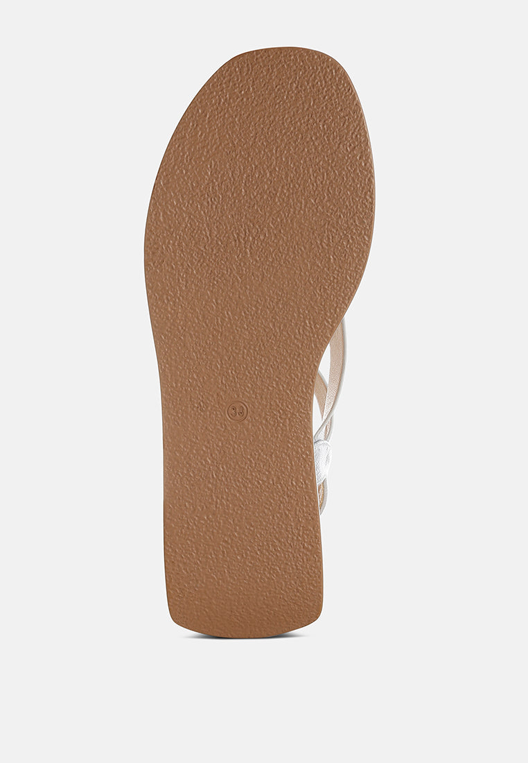 Ronja Chunky Flatform Sandals-4
