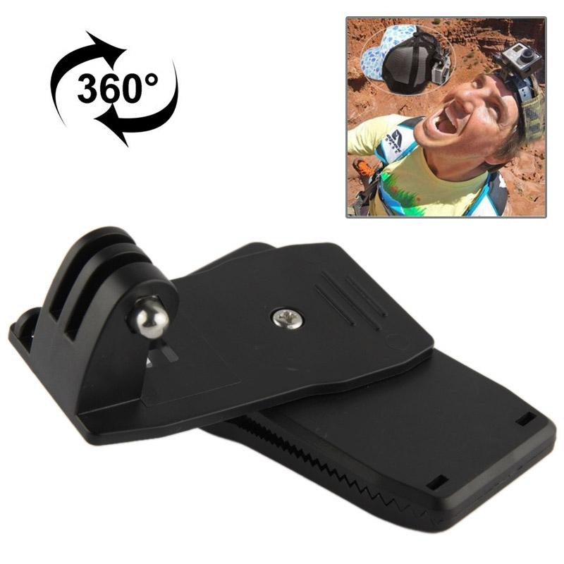 NNEIDS 360 Degree Backpack Mount For Gopro Insta360 Dji Action And Other Cameras