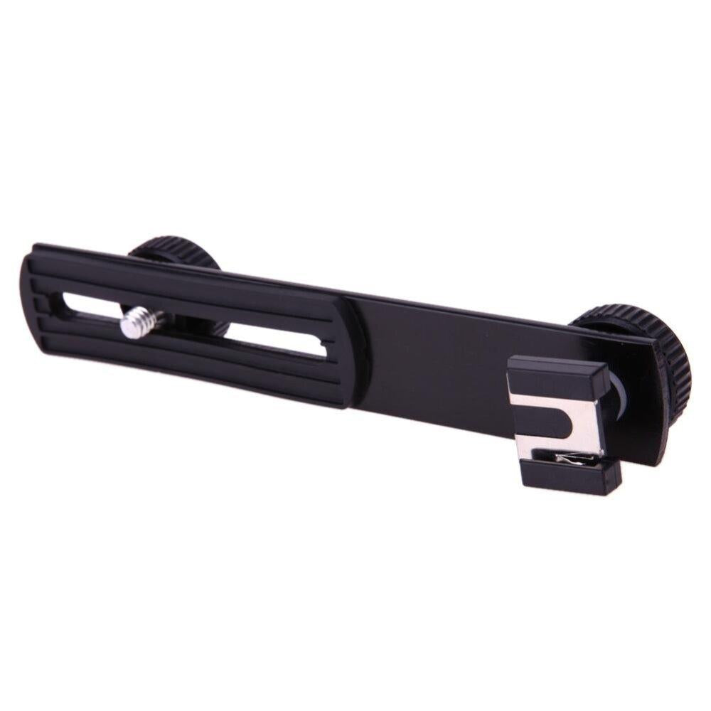 NNEIDS Black Metal Flash Bracket For Dslr Cameras