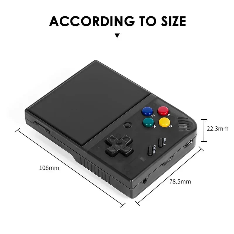 NNEOBA Retro Handheld Game Console V2(No Card, 0 Games)