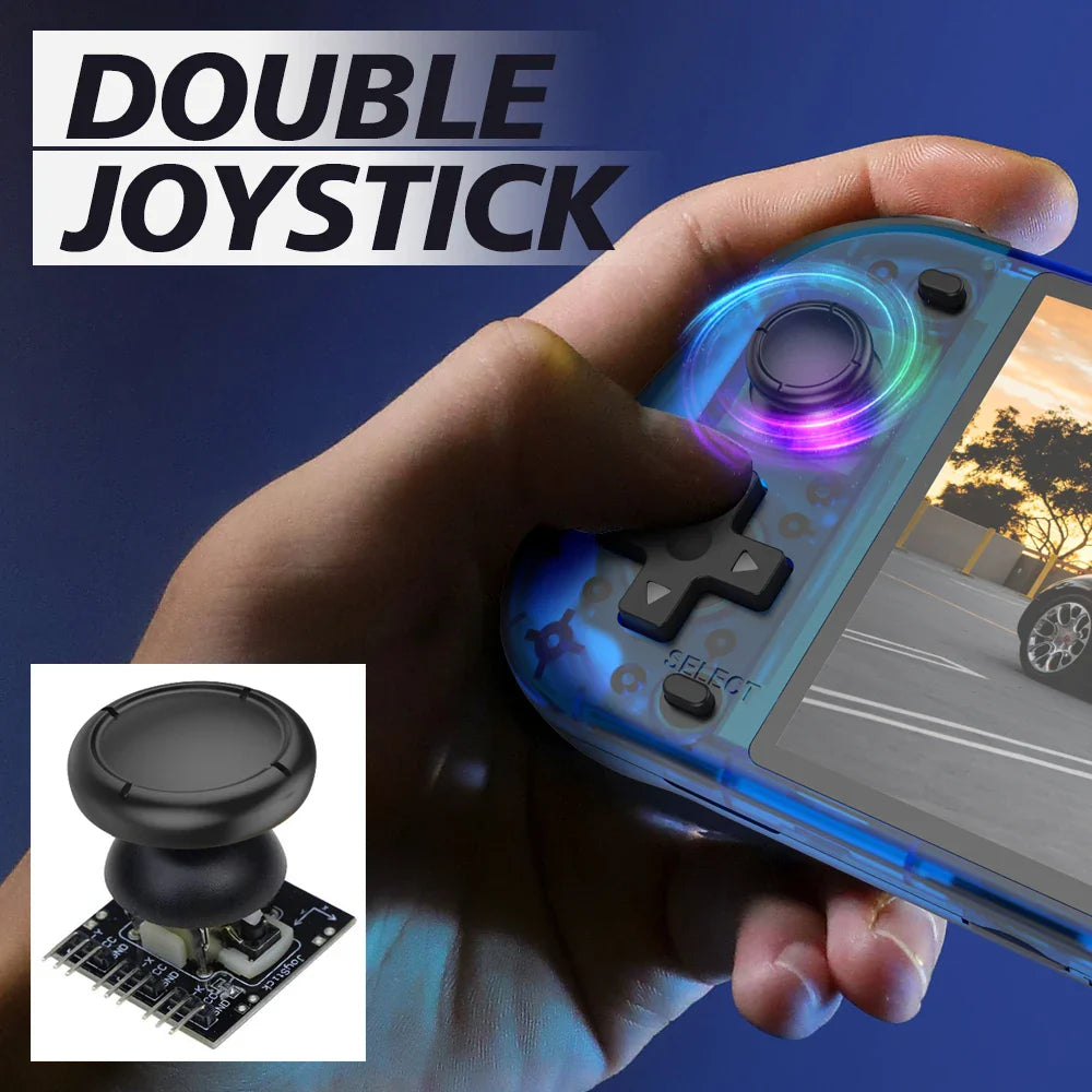 NNEOBA 5.1-Inch Handheld Game Console with 64GB