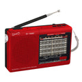 Supersonic 9 Band Radio with Bluetooth in Red-0