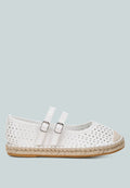 Noori Woven Dual Buckle Sandals-0