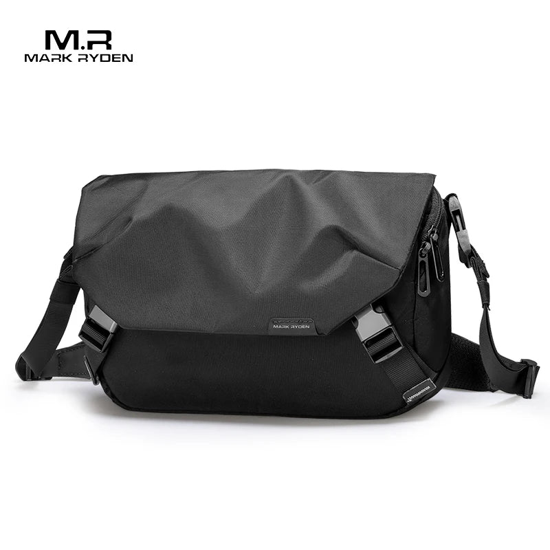 MARK RYDEN Water Repellent Messenger Bag Men Bags Shoulder Crossbody Fit 11 inch Ipad-0