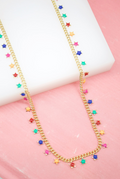 18K Gold Filled Enamel Star Choker For Wholesale Necklace Choker Dainty Jewelry (G55)-0