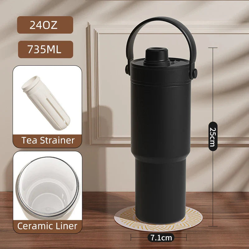 24 oz Ceramic Lined Travel Mug-5