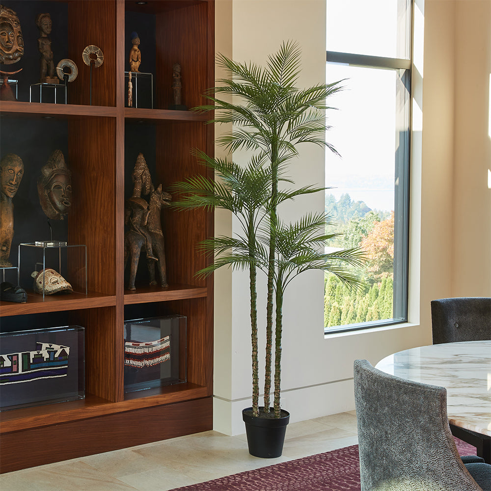 7' Artificial Palm Tree-4