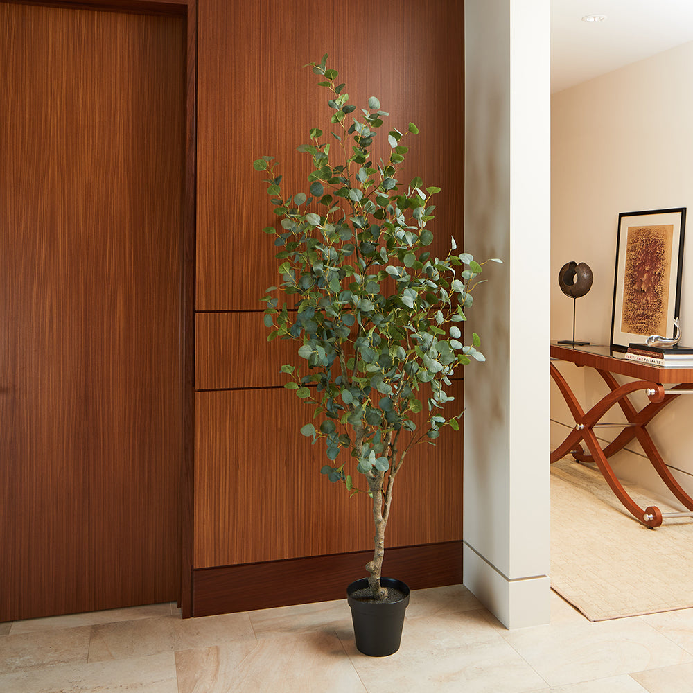 Artificial Eucalyptus Tree, 7'