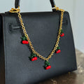 Sweet Cherry Drops Bag Charm-0