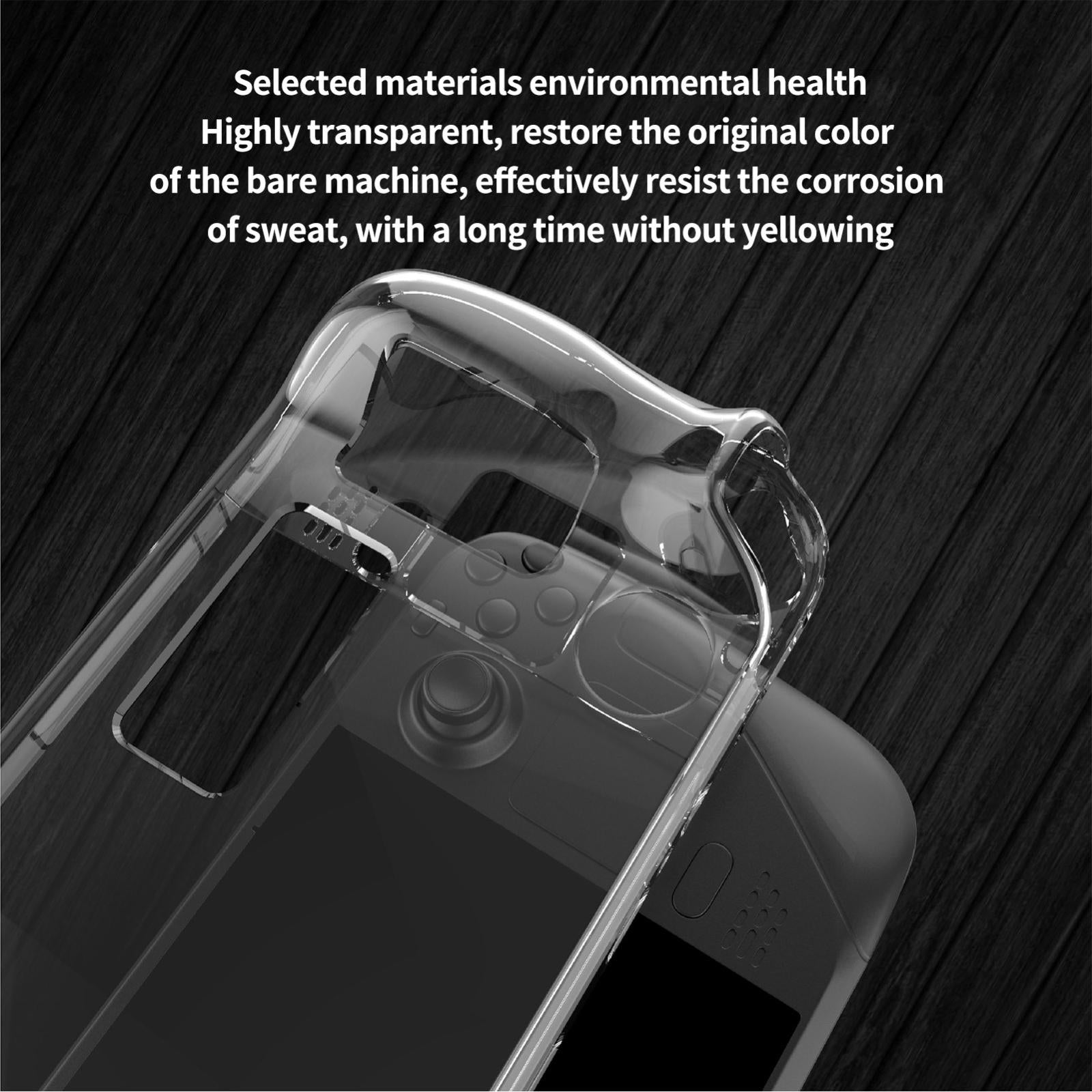 NNEIDS Crystal Hard Shell Case For Game Console - Split Design