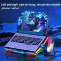 NNEIDS Usb Fan Cooler For Laptops - Touch Symphony Blue 5 Ports