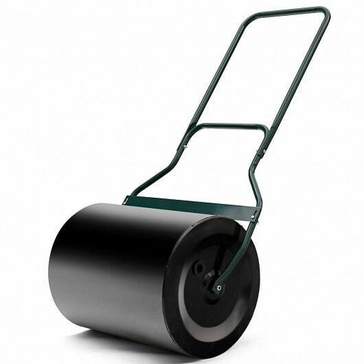 Lawn Roller with U-Shaped Handle for Garden Backyard-0