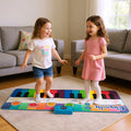 Floor Piano Dance Mat for Kids Musical Playmat with 8 Instrument Sounds-0