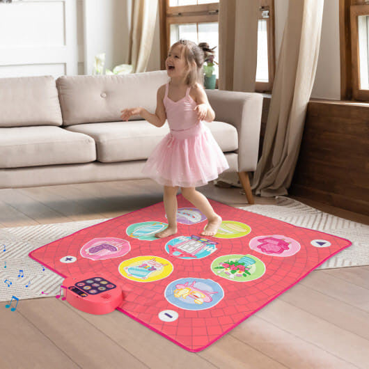 Fun Dance Mat for Kids Dance Pad Game Toy-0