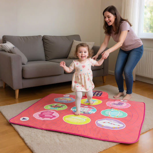 Fun Dance Mat for Kids Dance Pad Game Toy-1