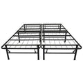 Twin size Black Metal Platform Bed Frame
