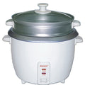 Brentwood 4 Cup Rice Cooker / Non-Stick with Steamer in White-0