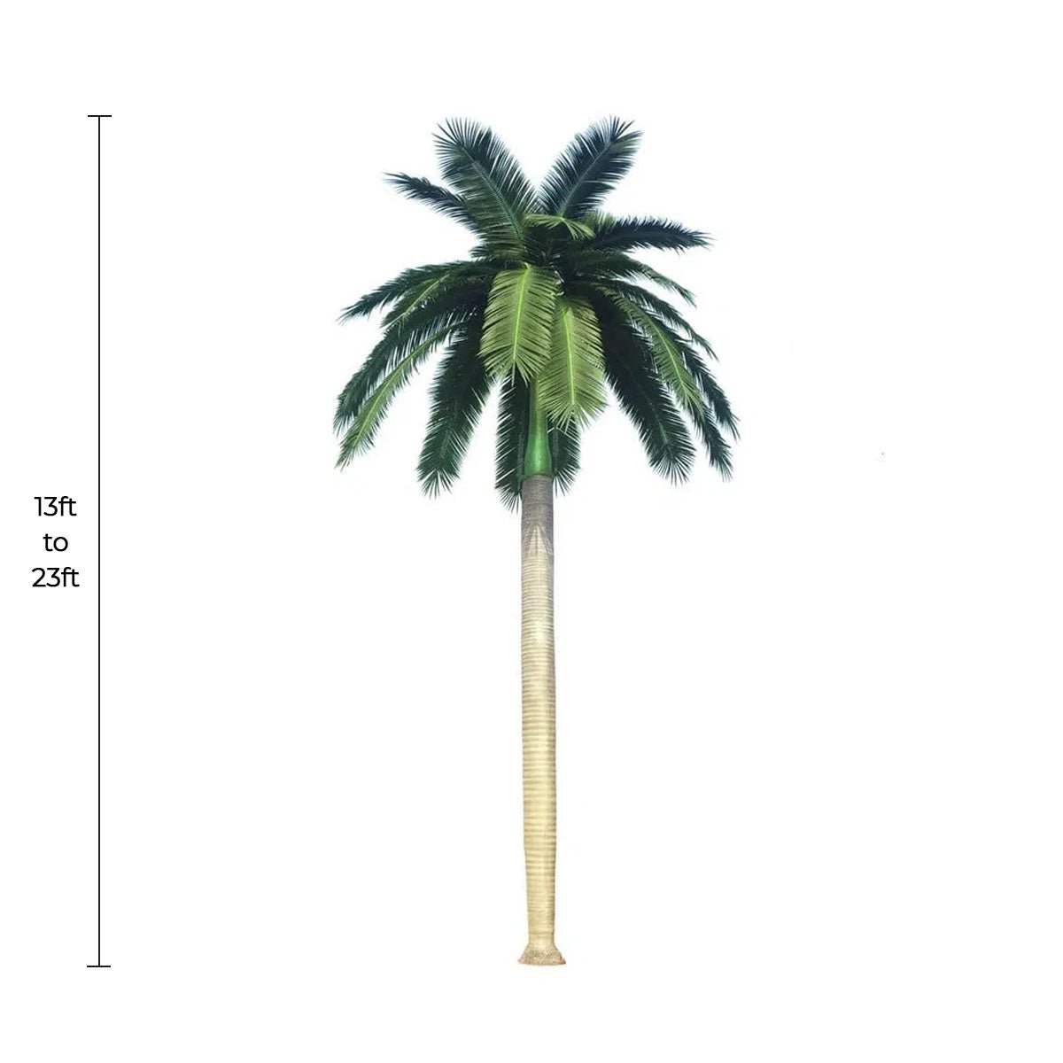 Royal Palm Artificial Tree 13ft–23ft – UV Resistant (10–12 Week Lead Time)-1