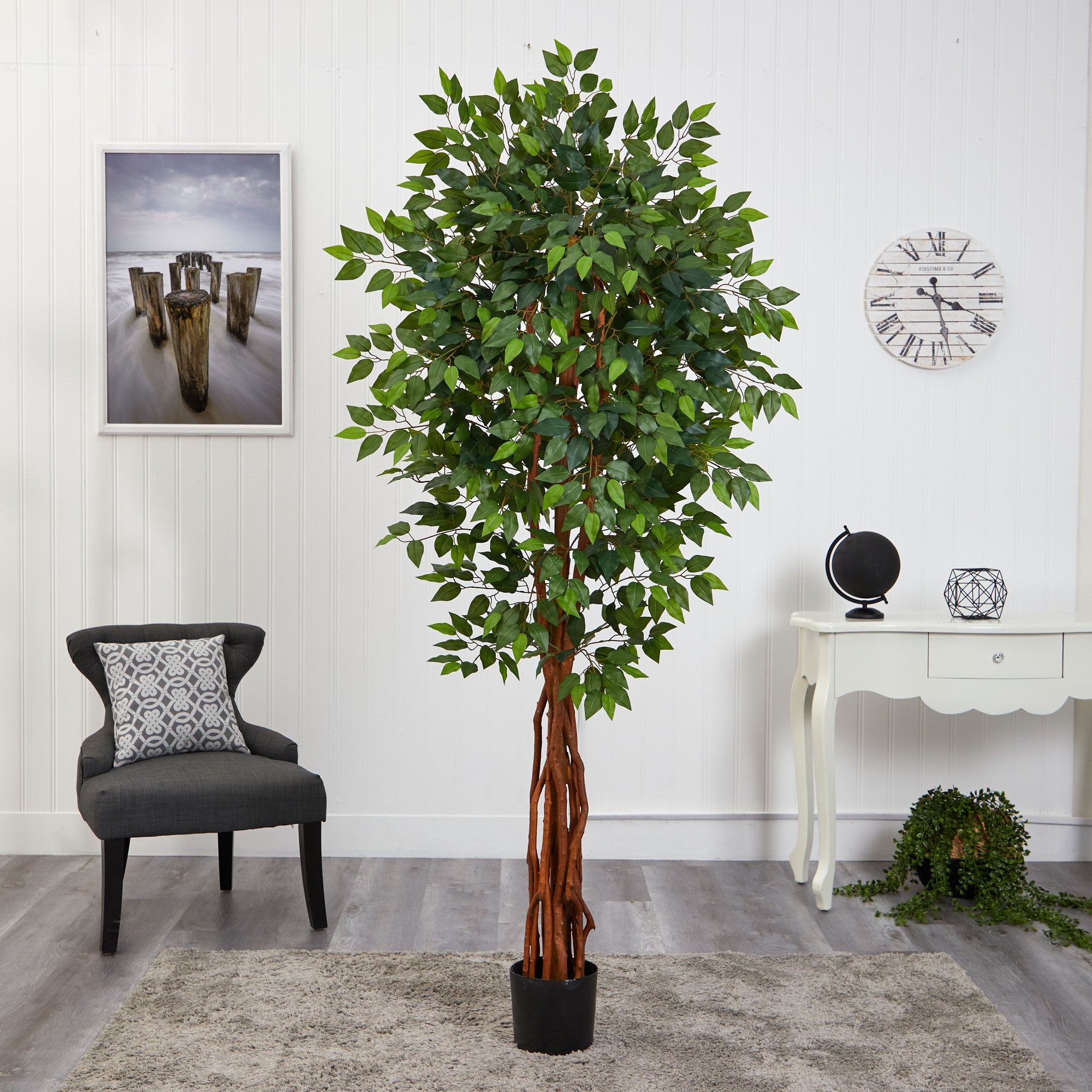 Artificial Ficus Tree 6.5’-2