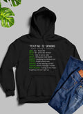 Texting For Seniors Hoodie-0