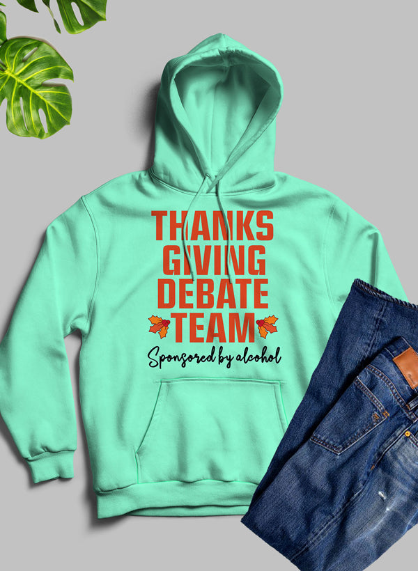 Thanksgiving Debate Team Hoodie-0