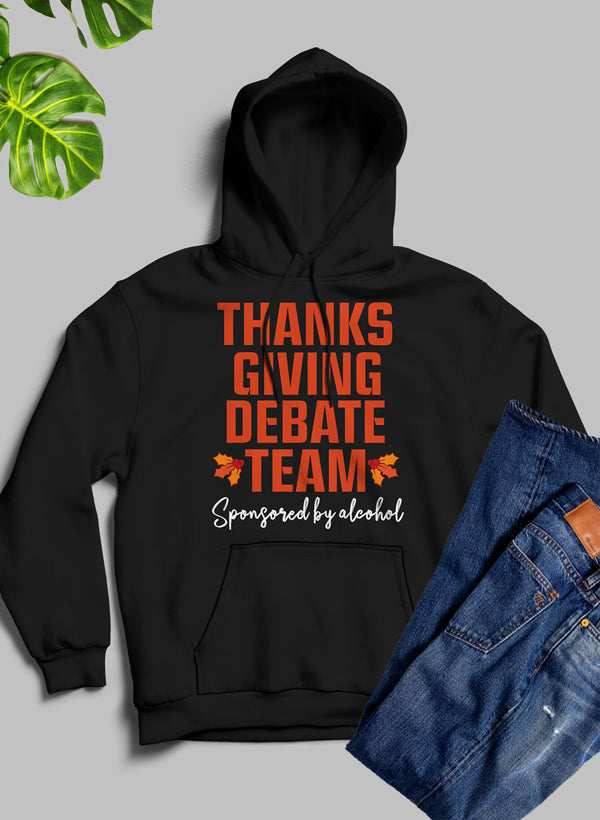 Thanksgiving Debate Team Hoodie-2