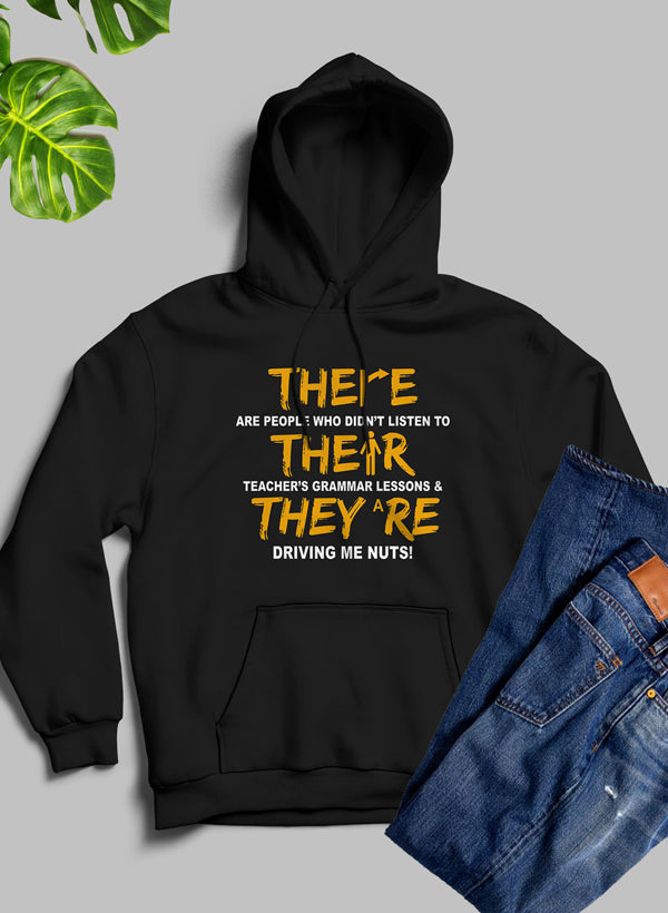 There Their & They're Hoodie-1
