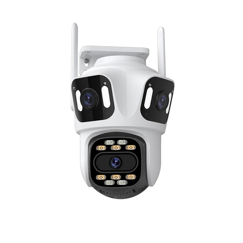 NNEOBA Three Lens 6K HD Outdoor WiFi Security Camera