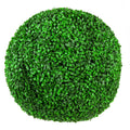 Boxwood Artificial Topiary Ball Set of 2 11in – UV Resistant-0