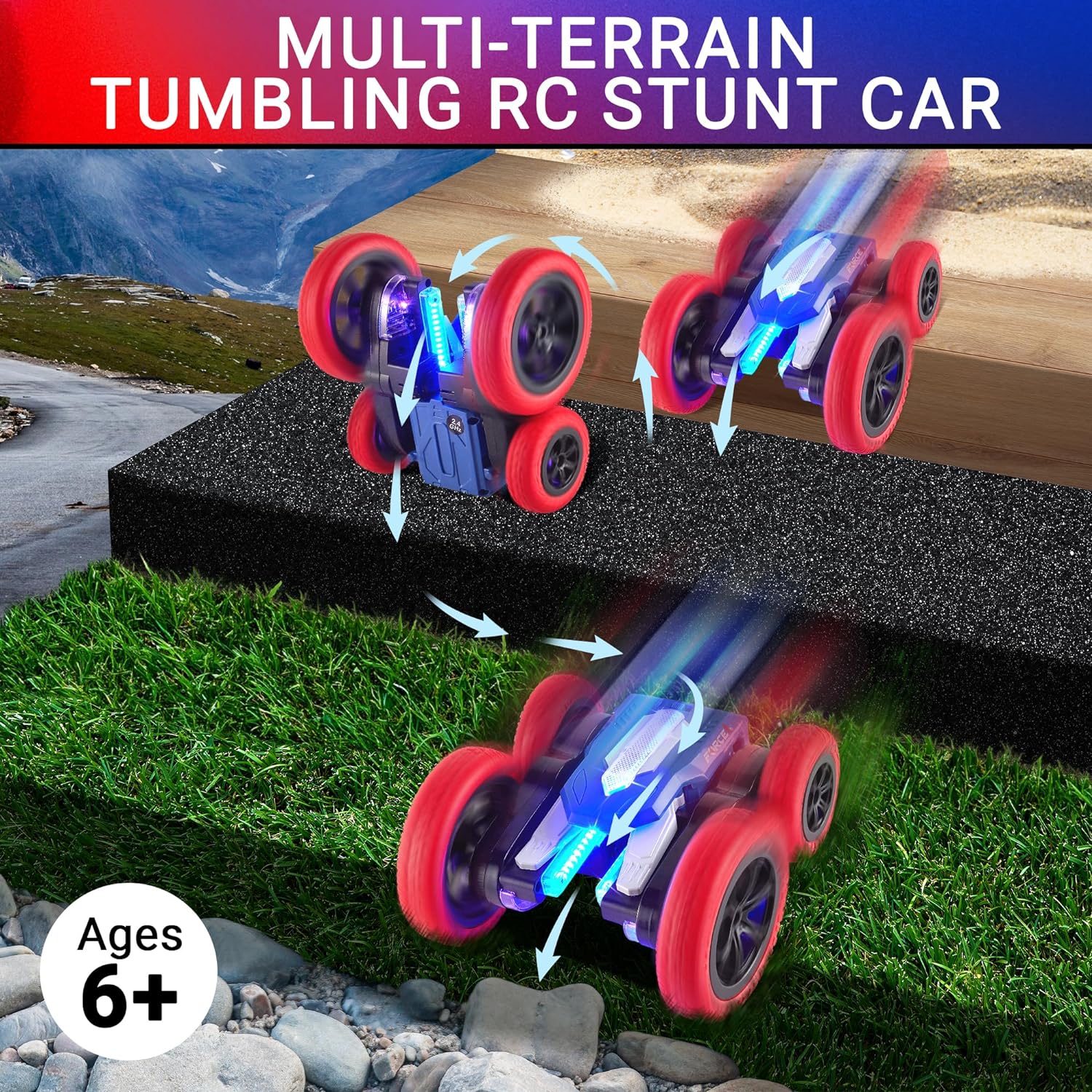 Tornado+ LED Stunt Car-3