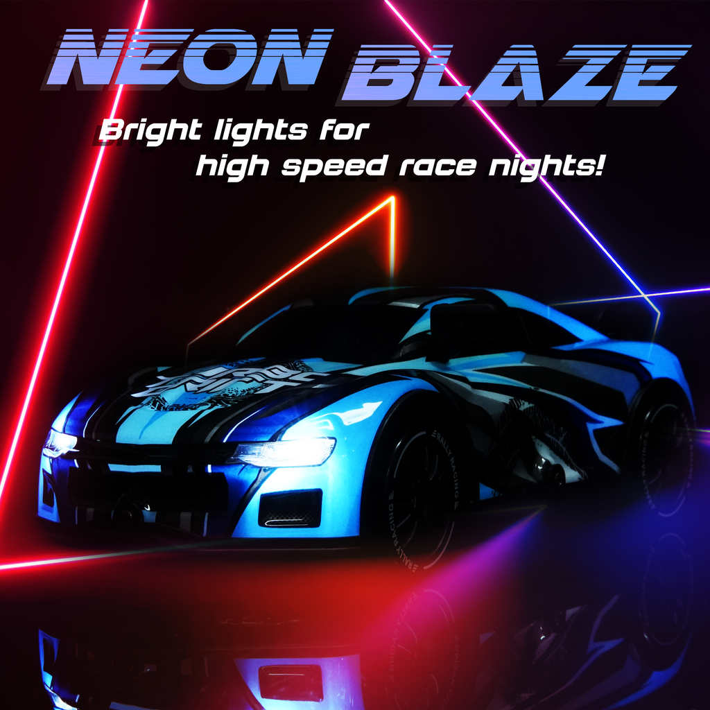 Force1 High-Speed Drift RC Car – Blue-3