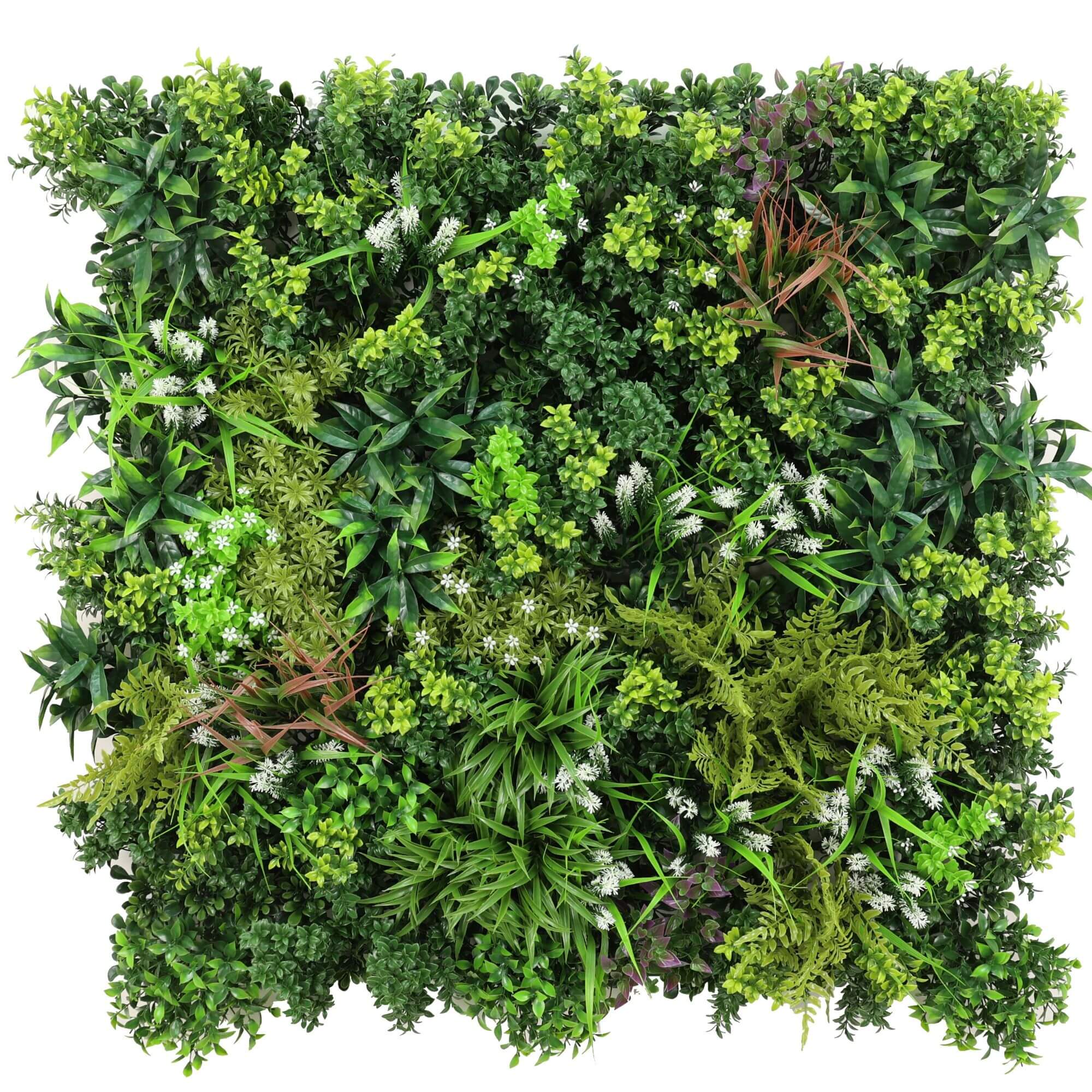 Amazon Jungle Artificial Vertical Garden Green Wall Panel 40×40in 11 SQ FT – UV Resistant – Commercial Grade-0