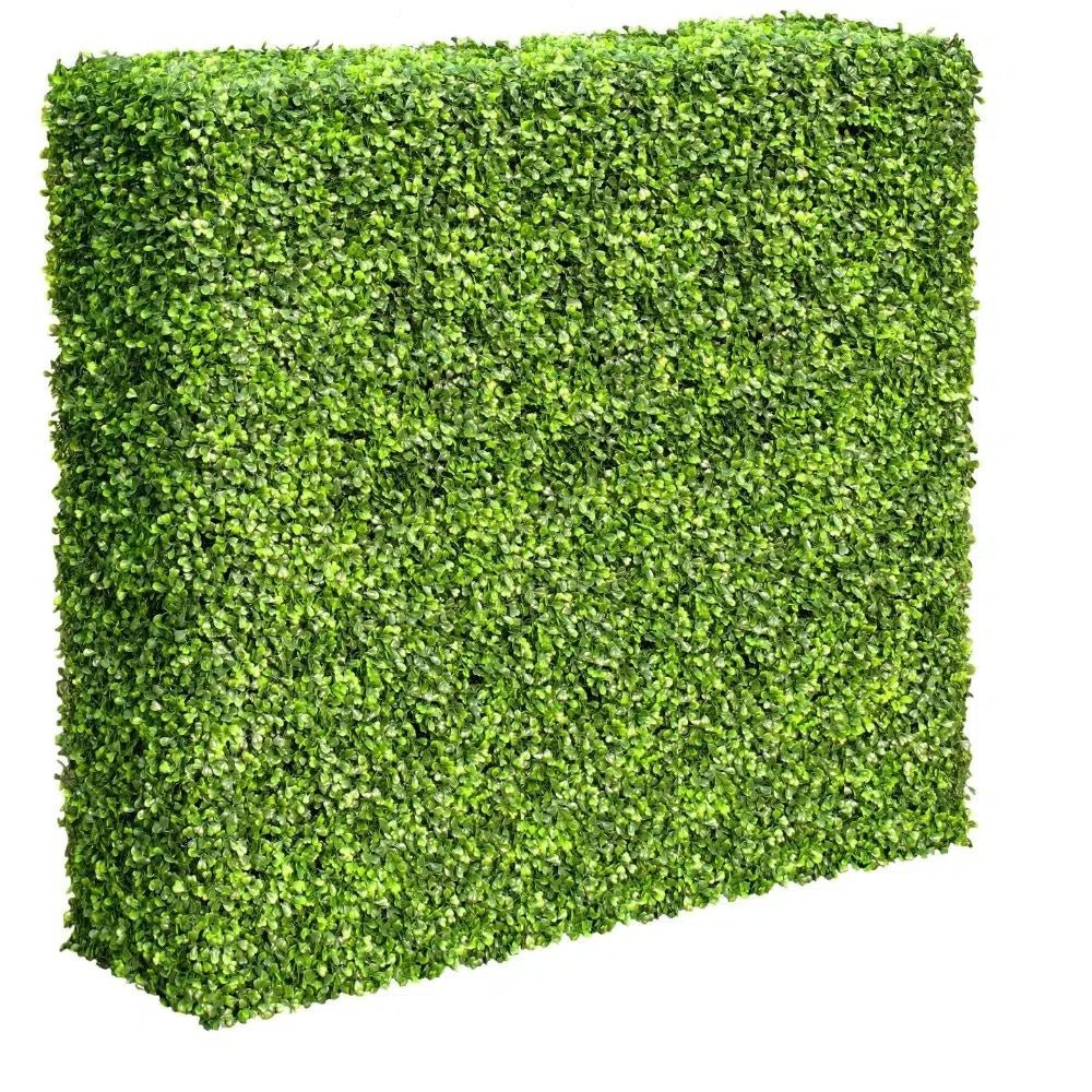 Dark Green Boxwood Artificial Hedge 30×30in – UV Resistant – Commercial Grade-0