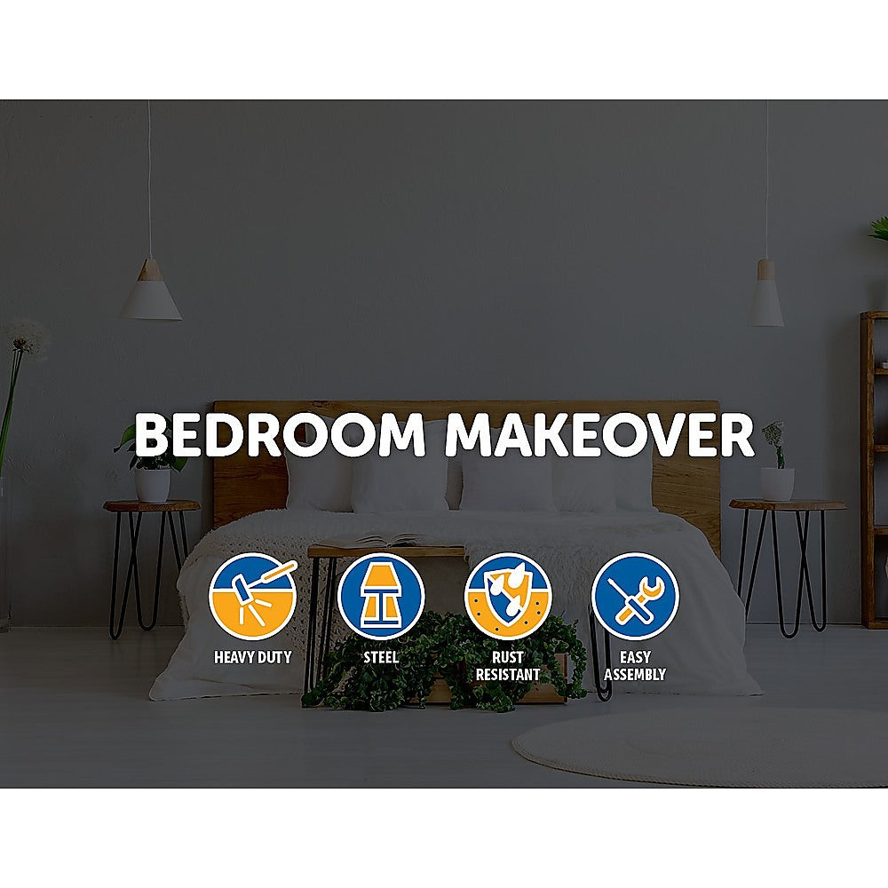 NNEDSZ 4 Four Poster Double Bed Frame