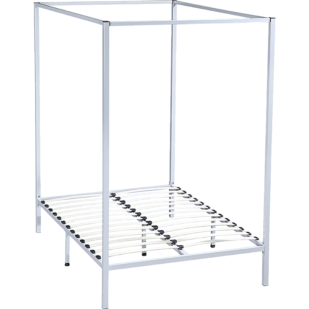 NNEDSZ 4 Four Poster Double Bed Frame