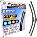 2011 Ford Explorer Wiper Blades Set w/1yr Warranty (Set of 2) Pulse Beam Wipers-0