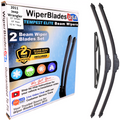 2011 Jeep Wrangler Wiper Blades w/2yr Wear Warranty (Set of 3) w/Rear Wipers-0