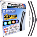 2005 Land Rover Range Rover Wiper Blades w/1yr Warranty (Set of 3) w/Rear Wipers-0