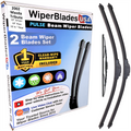 2002 Mazda Tribute Wiper Blades w/1yr Wear Warranty (Set of 3) w/Rear Wipers-0