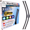 2016 Chevrolet Silverado 1500 Wiper Blades w/2yr Wear Warranty (Set of 2) Wipers-0