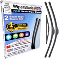 2020 Cadillac Escalade Wiper Blades w/1yr Wear Warranty (Set of 3) w/Rear Wipers-0