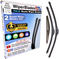 2024 Honda Passport Wiper Blades w/1yr Wear Warranty (Set of 3) w/Rear Wipers-0